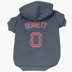 Boston Red Sox Jake Bennett Navy Pet Hoodie for Dog & Cat