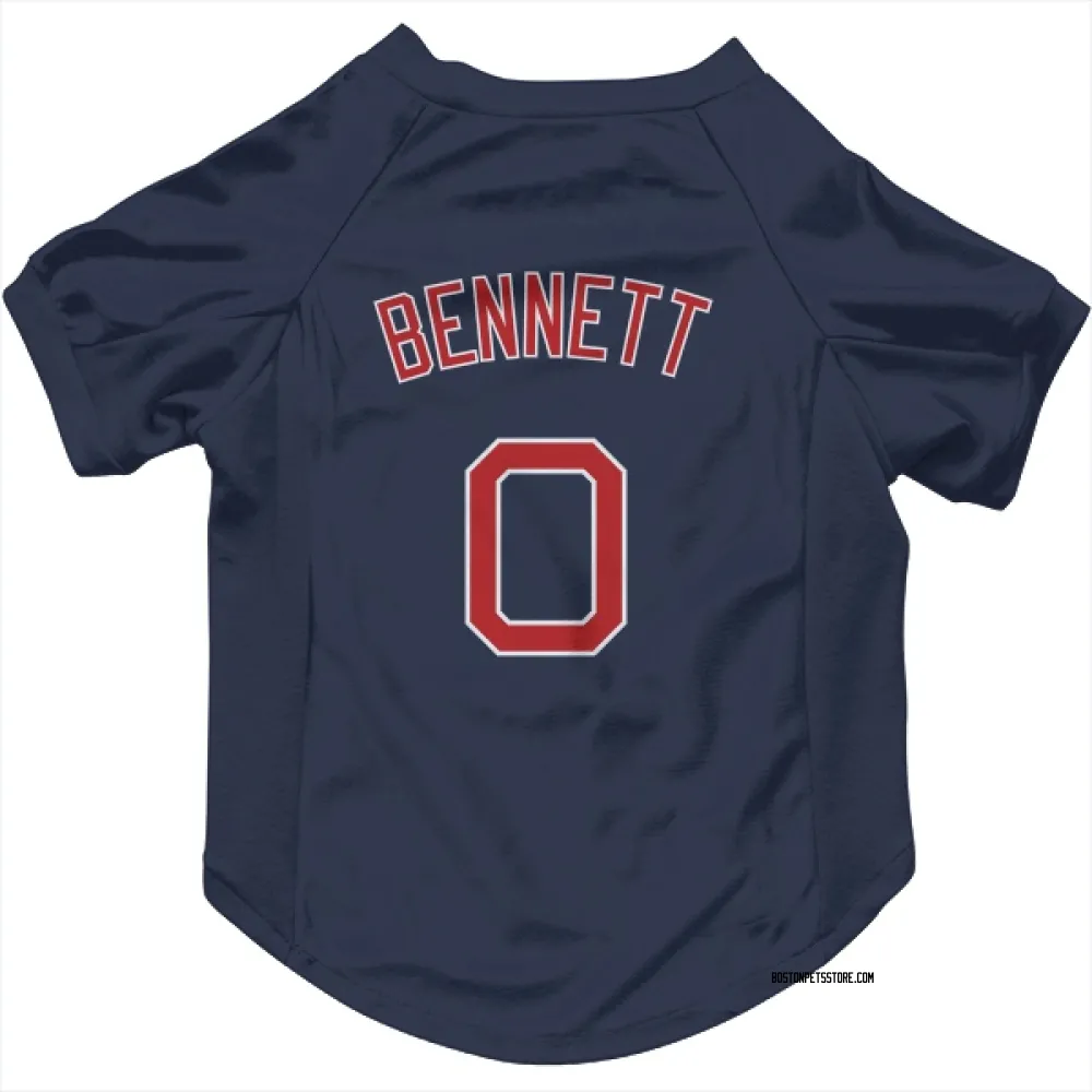 Boston Red Sox Jake Bennett Navy Pet Jersey for Dog & Cat