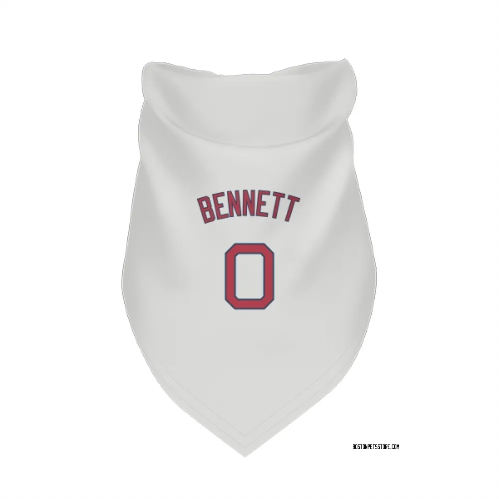 Boston Red Sox Jake Bennett White Pet Bandana for Dog & Cat
