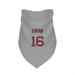 Boston Red Sox Jarren Duran Gray Pet Bandana for Dog & Cat