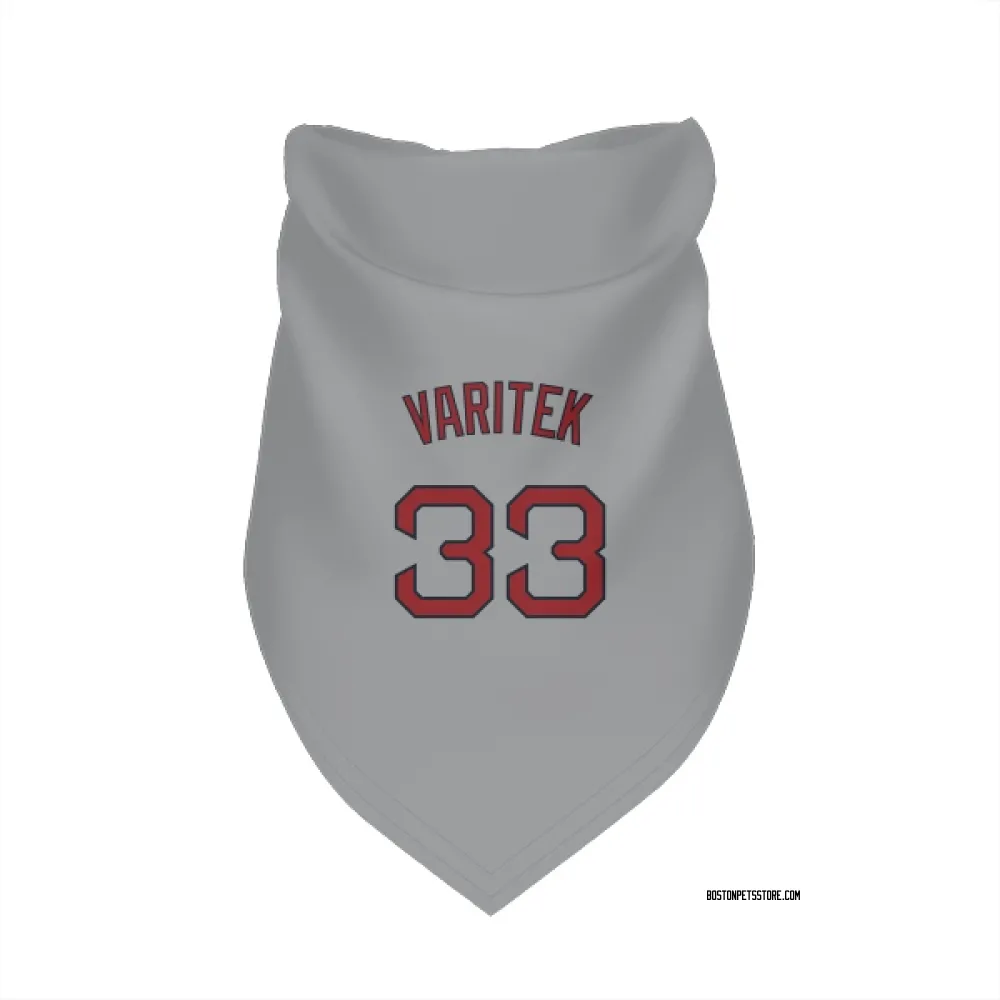 Boston Red Sox Jason Varitek Gray Pet Bandana for Dog & Cat
