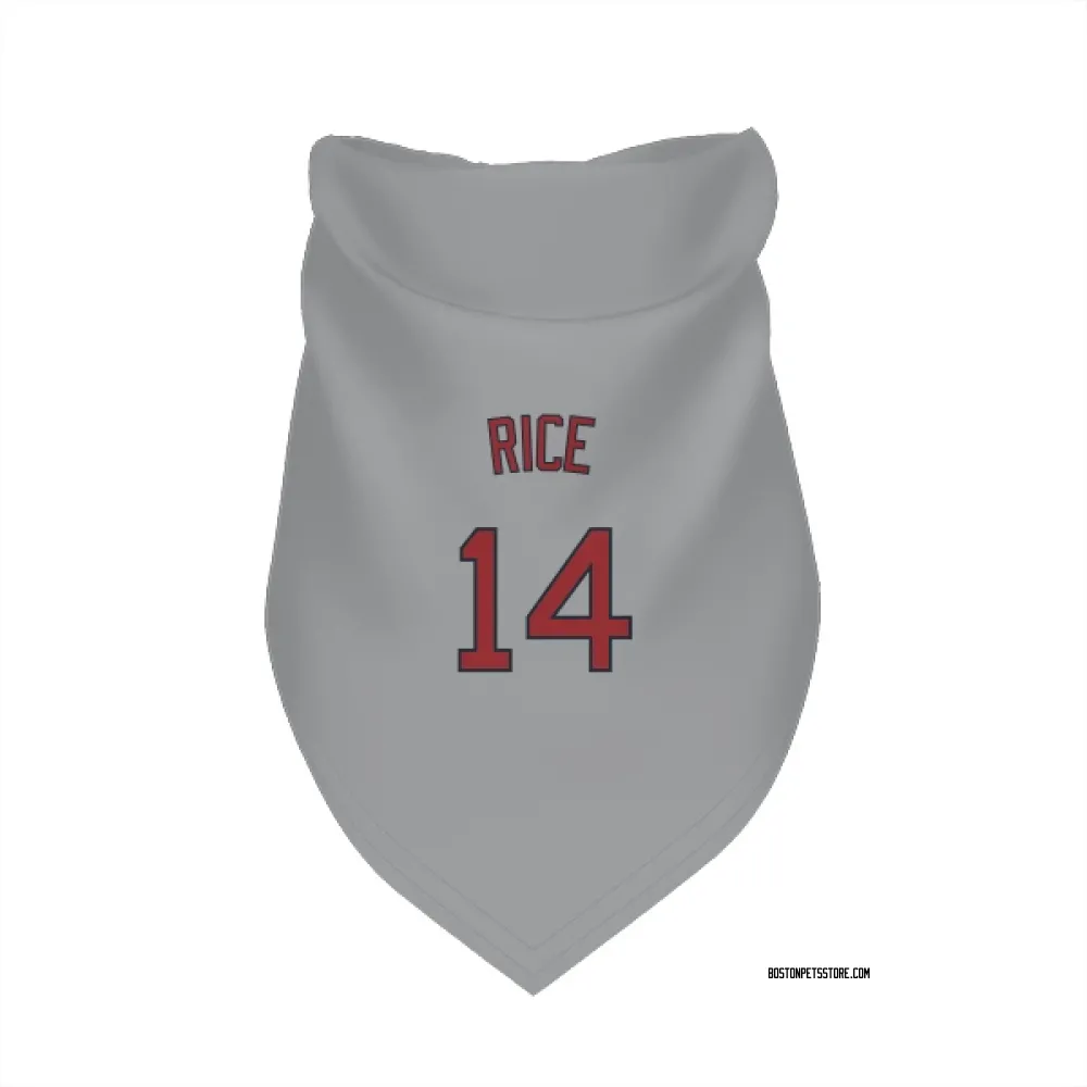 Boston Red Sox Jim Rice Gray Pet Bandana for Dog & Cat