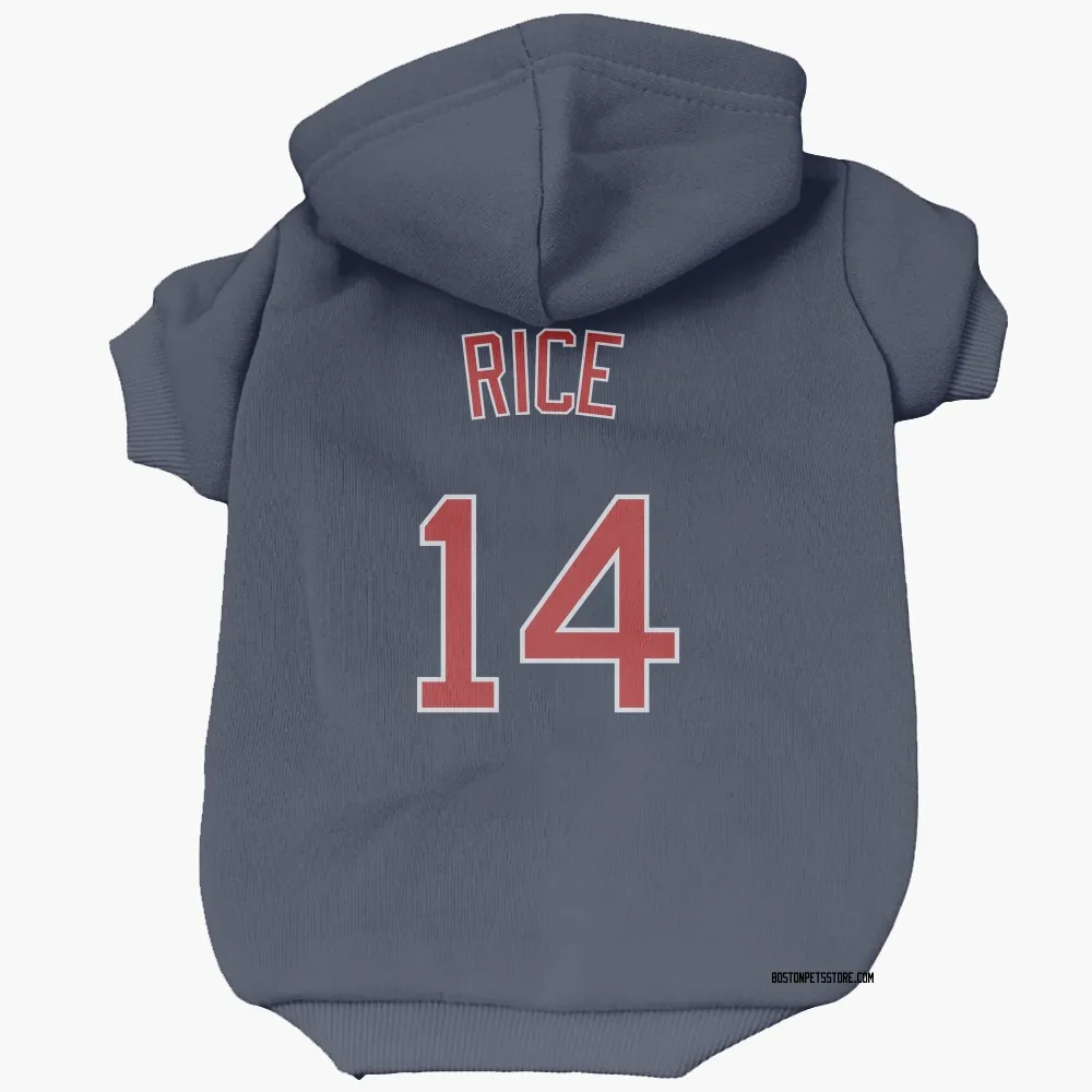 Boston Red Sox Jim Rice Navy Pet Hoodie for Dog & Cat
