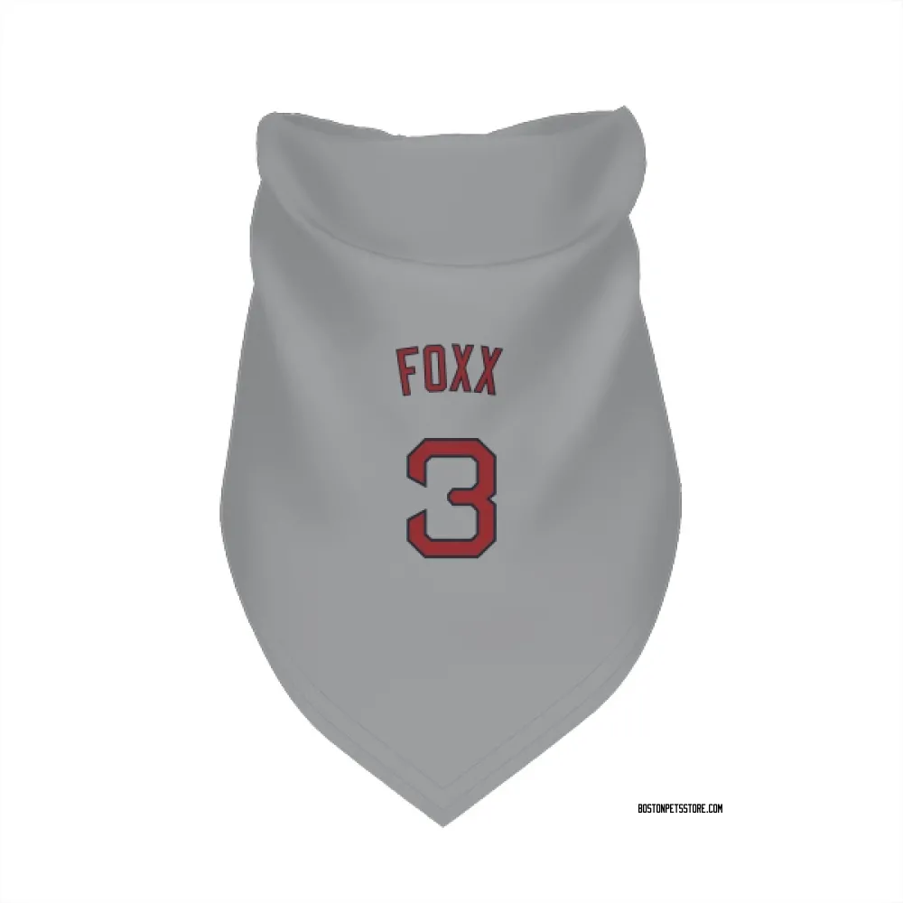 Boston Red Sox Jimmie Foxx Gray Pet Bandana for Dog & Cat