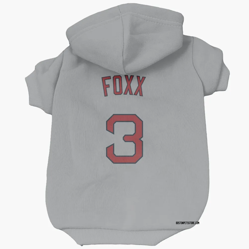 Boston Red Sox Jimmie Foxx Gray Pet Hoodie for Dog & Cat