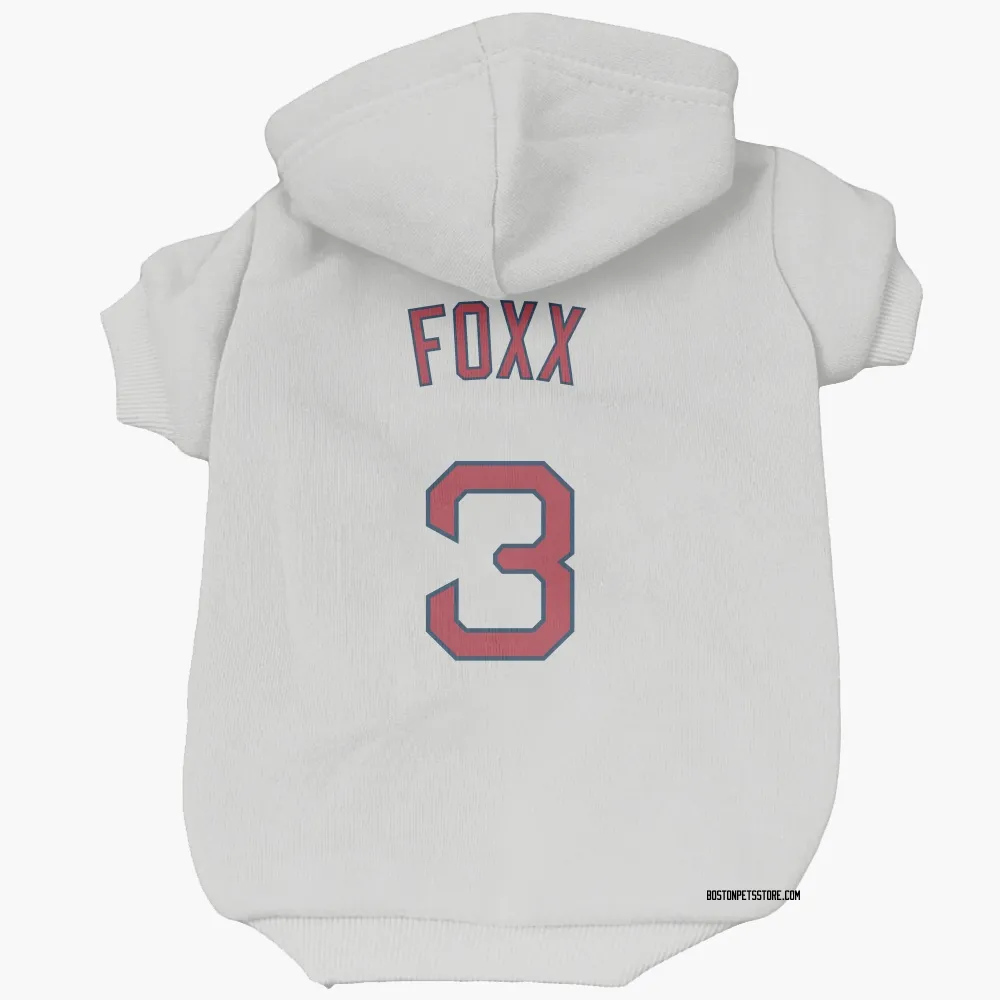 Boston Red Sox Jimmie Foxx White Pet Hoodie for Dog & Cat