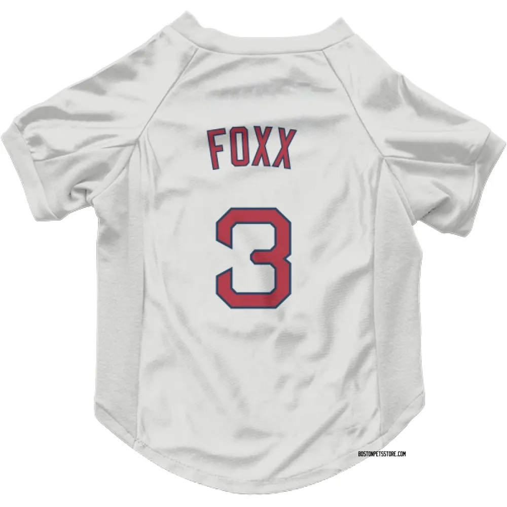 Boston Red Sox Jimmie Foxx White Pet Jersey for Dog & Cat