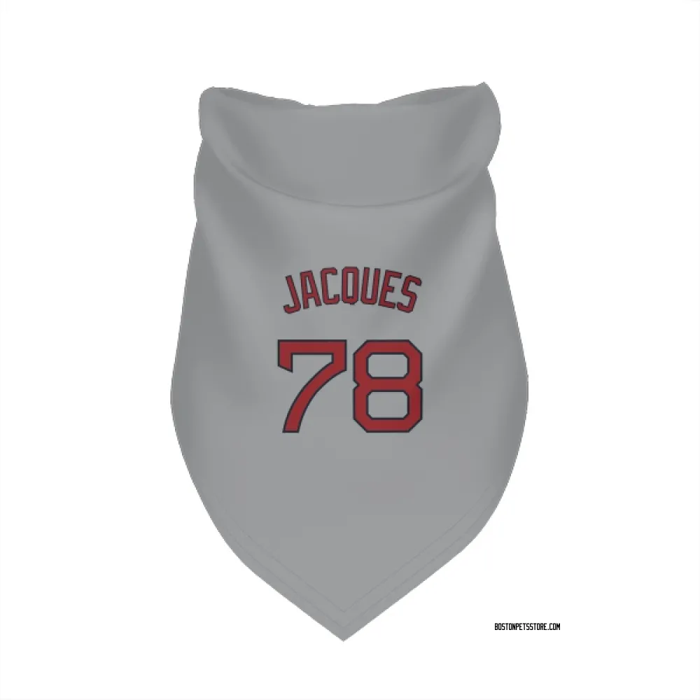 Boston Red Sox Joe Jacques Gray Pet Bandana for Dog & Cat