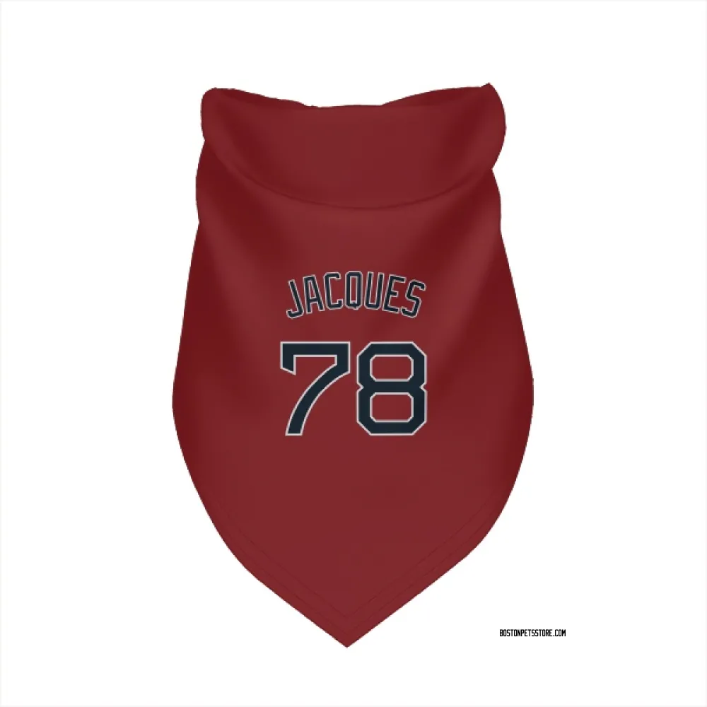 Boston Red Sox Joe Jacques Red Pet Bandana for Dog & Cat