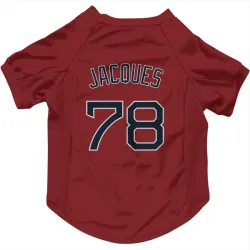 Boston Red Sox Joe Jacques Red Pet Jersey for Dog & Cat