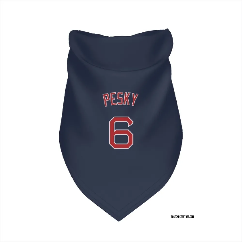 Boston Red Sox Johnny Pesky Navy Pet Bandana for Dog & Cat