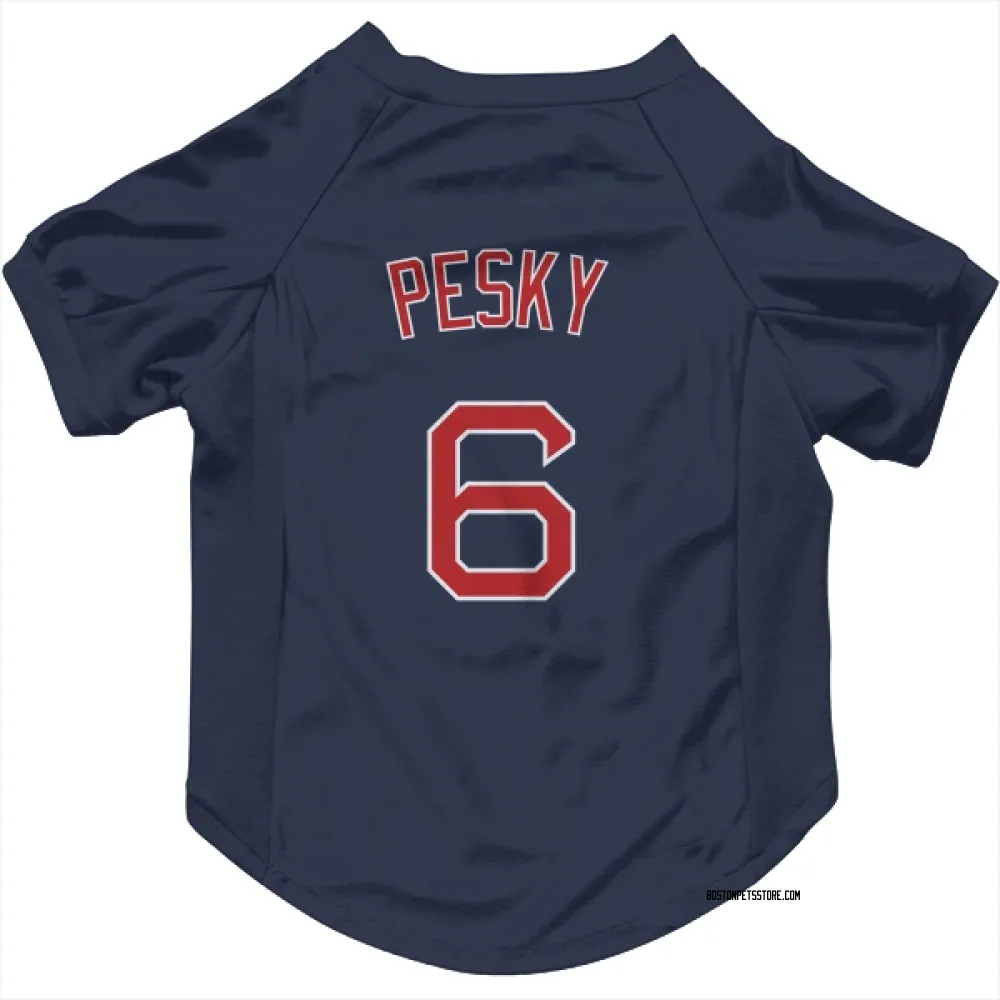 Boston Red Sox Johnny Pesky Navy Pet Jersey for Dog & Cat