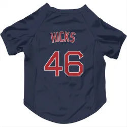 Boston Red Sox Jordan Hicks Navy Pet Jersey for Dog & Cat