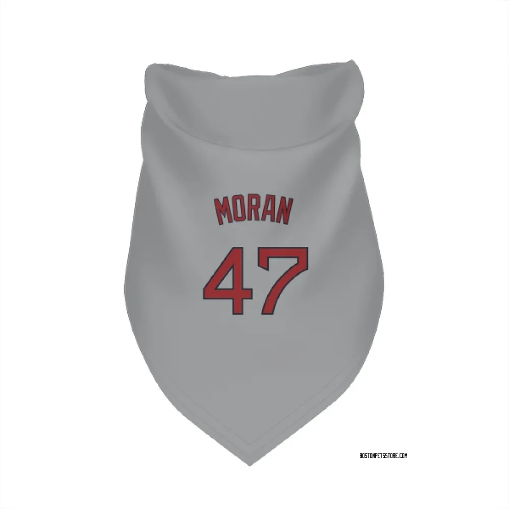 Boston Red Sox Jovani Moran Gray Pet Bandana for Dog & Cat