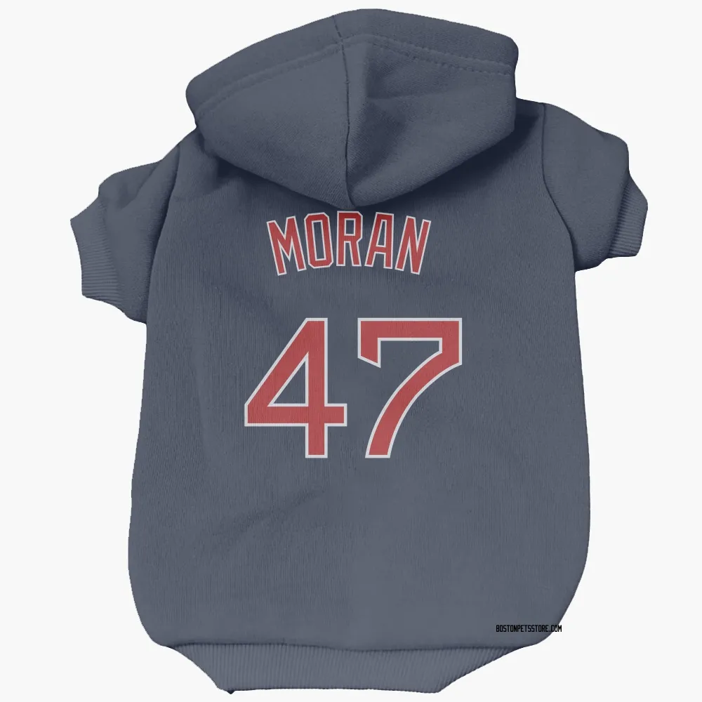 Boston Red Sox Jovani Moran Navy Pet Hoodie for Dog & Cat