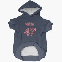 Boston Red Sox Jovani Moran Navy Pet Hoodie for Dog & Cat