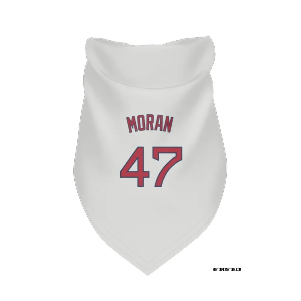 Boston Red Sox Jovani Moran White Pet Bandana for Dog & Cat