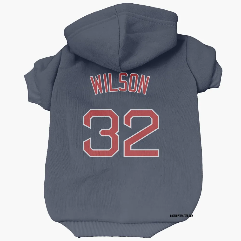 Boston Red Sox Justin Wilson Navy Pet Hoodie for Dog & Cat