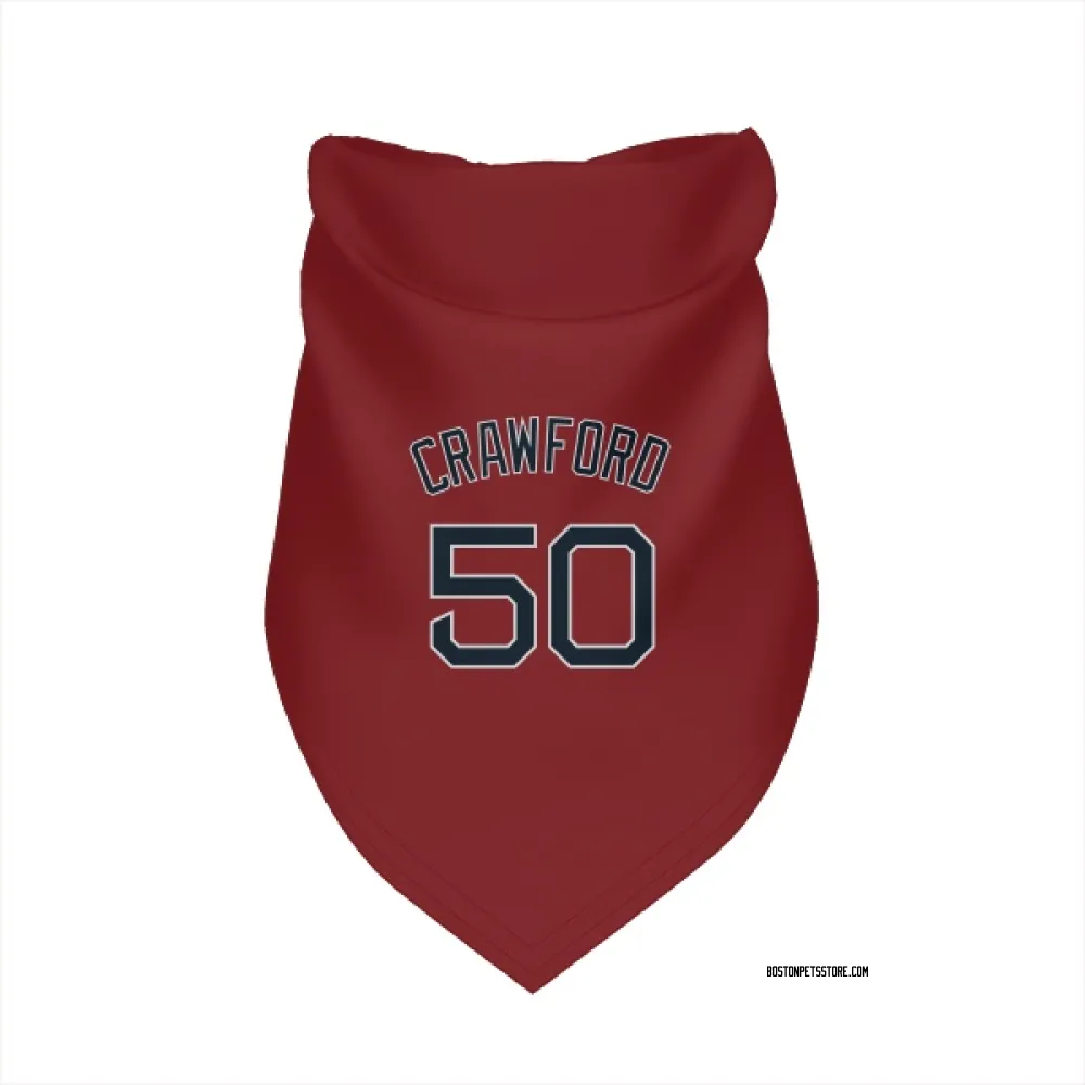 Boston Red Sox Kutter Crawford Red Pet Bandana for Dog & Cat