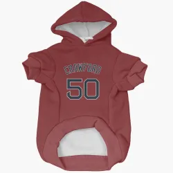 Boston Red Sox Kutter Crawford Red Pet Hoodie for Dog & Cat