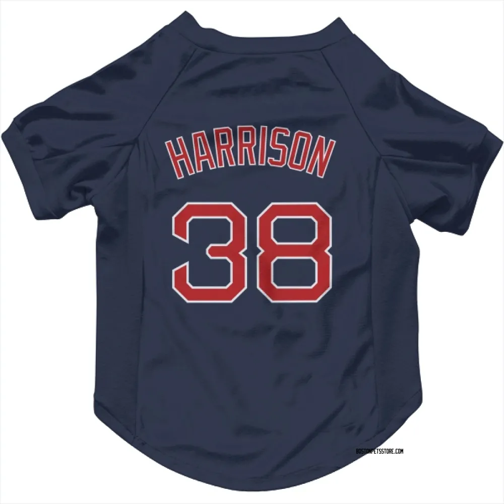 Boston Red Sox Kyle Harrison Navy Pet Jersey for Dog & Cat