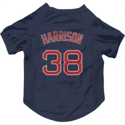 Boston Red Sox Kyle Harrison Navy Pet Jersey for Dog & Cat