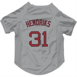 Boston Red Sox Liam Hendriks Gray Pet Jersey for Dog & Cat