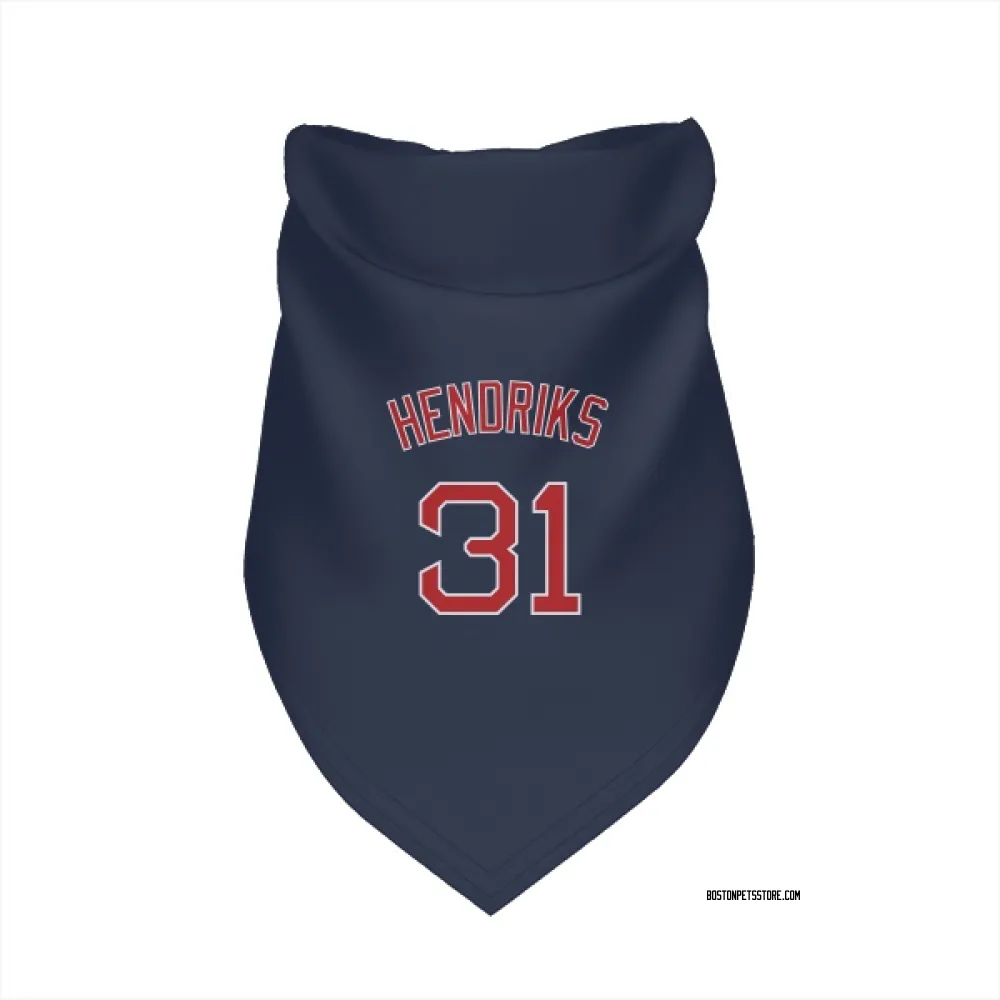 Boston Red Sox Liam Hendriks Navy Pet Bandana for Dog & Cat