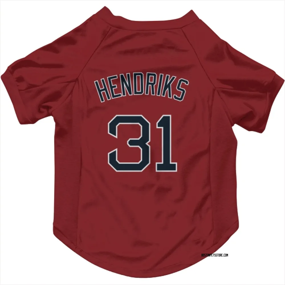 Boston Red Sox Liam Hendriks Red Pet Jersey for Dog & Cat