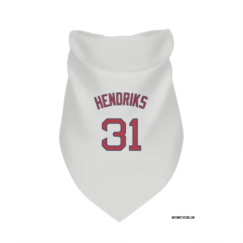 Boston Red Sox Liam Hendriks White Pet Bandana for Dog & Cat