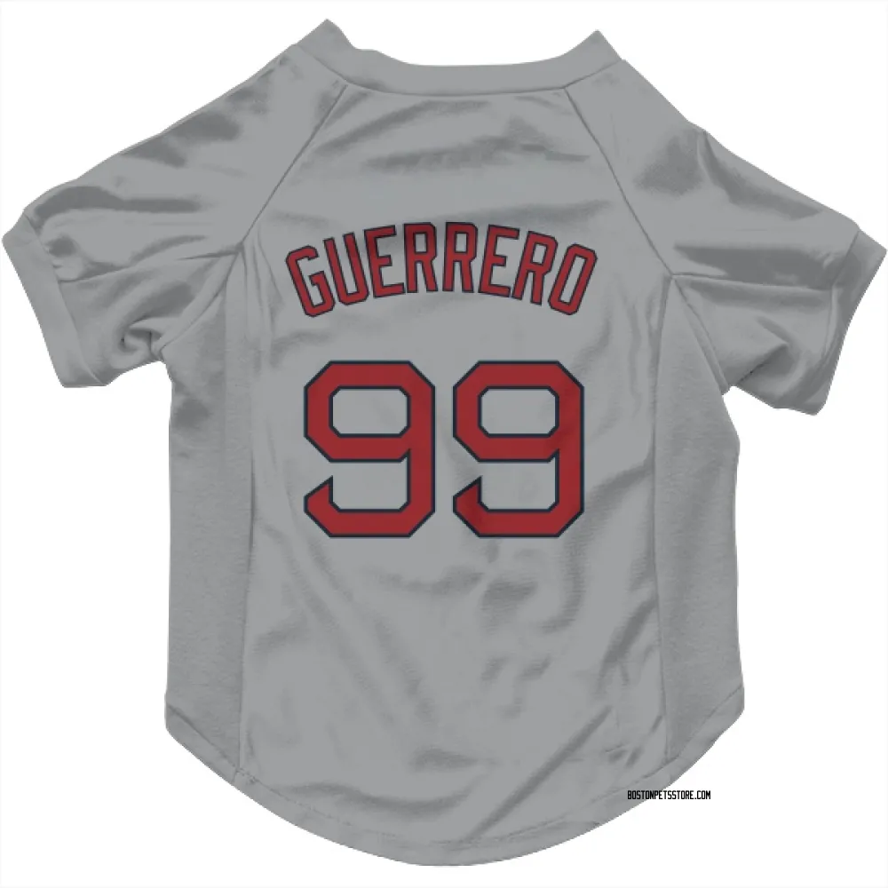 Boston Red Sox Luis Guerrero Gray Pet Jersey for Dog & Cat