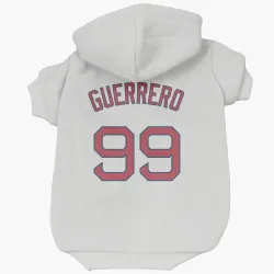 Boston Red Sox Luis Guerrero White Pet Hoodie for Dog & Cat