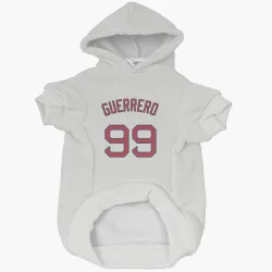 Boston Red Sox Luis Guerrero White Pet Hoodie for Dog & Cat