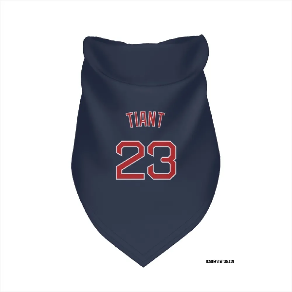 Boston Red Sox Luis Tiant Navy Pet Bandana for Dog & Cat