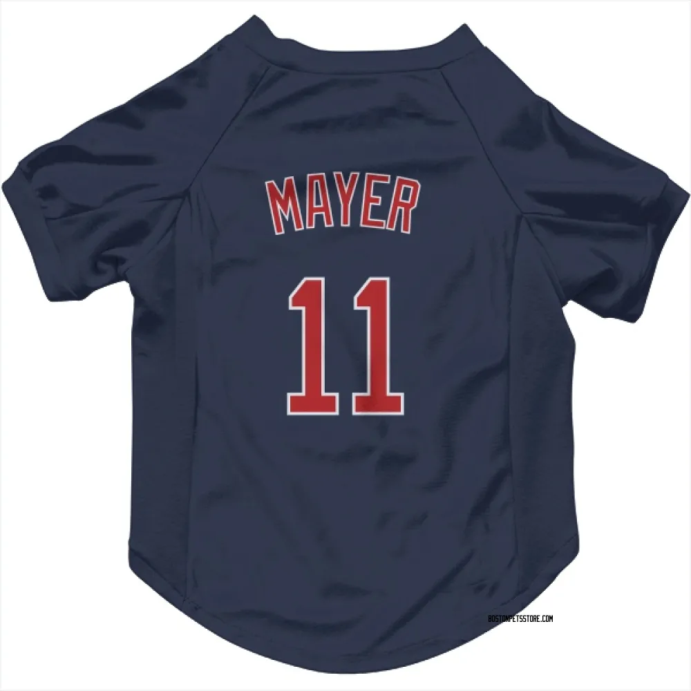 Boston Red Sox Marcelo Mayer Navy Pet Jersey for Dog & Cat