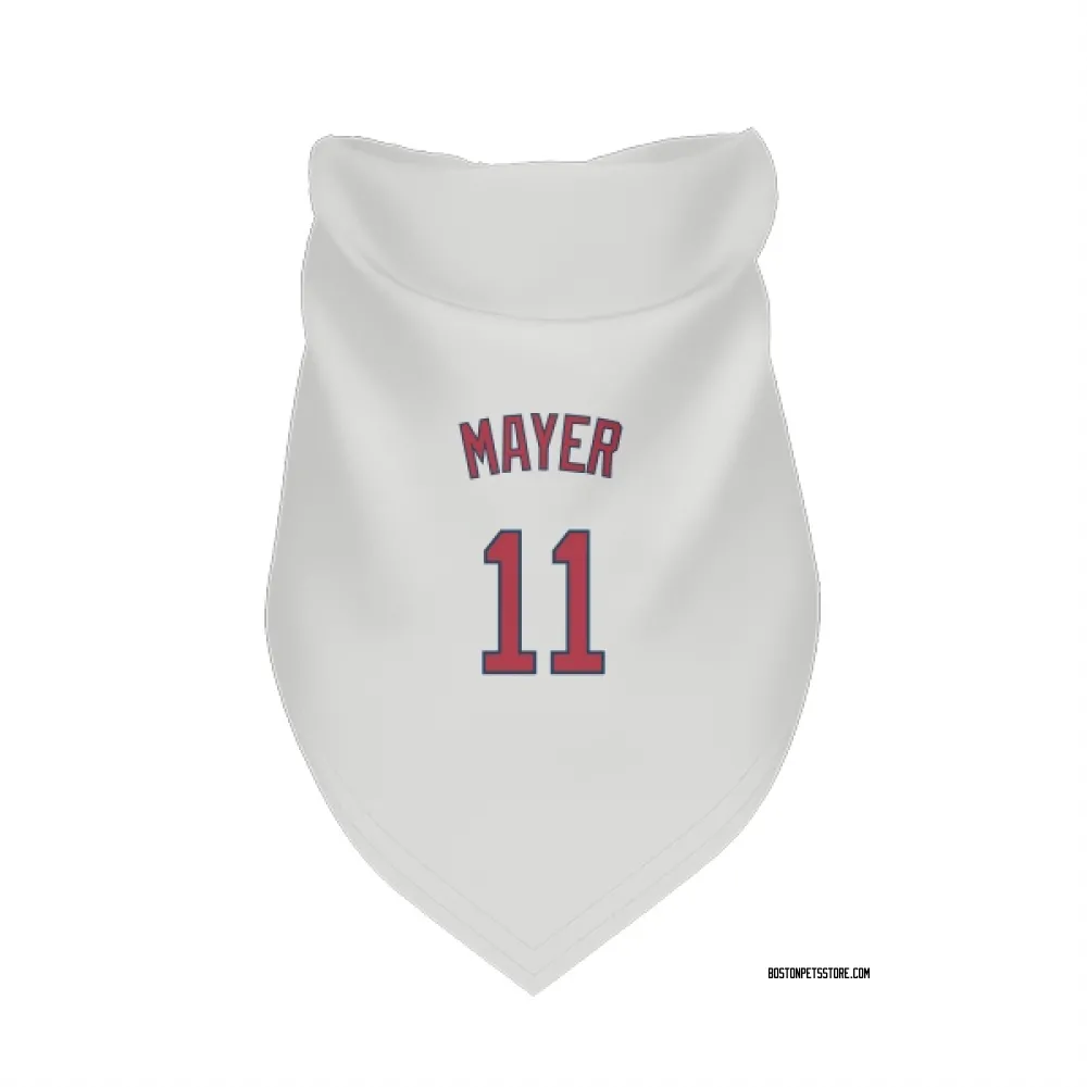 Boston Red Sox Marcelo Mayer White Pet Bandana for Dog & Cat