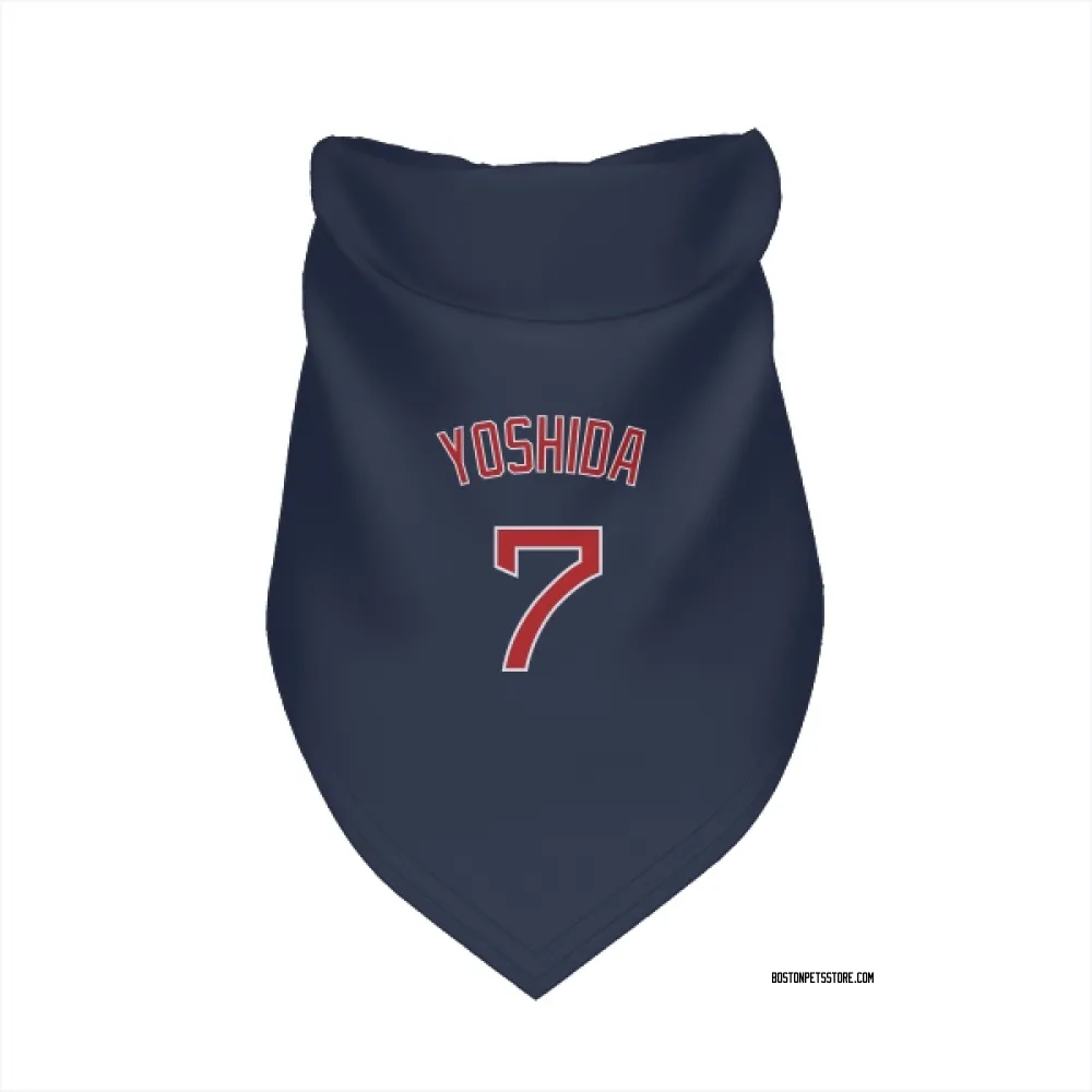 Boston Red Sox Masataka Yoshida Navy Pet Bandana for Dog & Cat