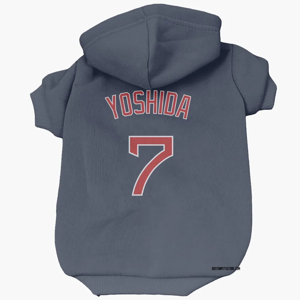 Boston Red Sox Masataka Yoshida Navy Pet Hoodie for Dog & Cat