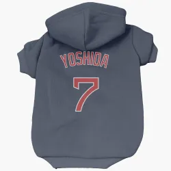 Boston Red Sox Masataka Yoshida Navy Pet Hoodie for Dog & Cat