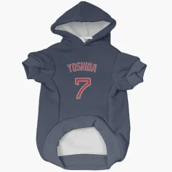 Boston Red Sox Masataka Yoshida Navy Pet Hoodie for Dog & Cat