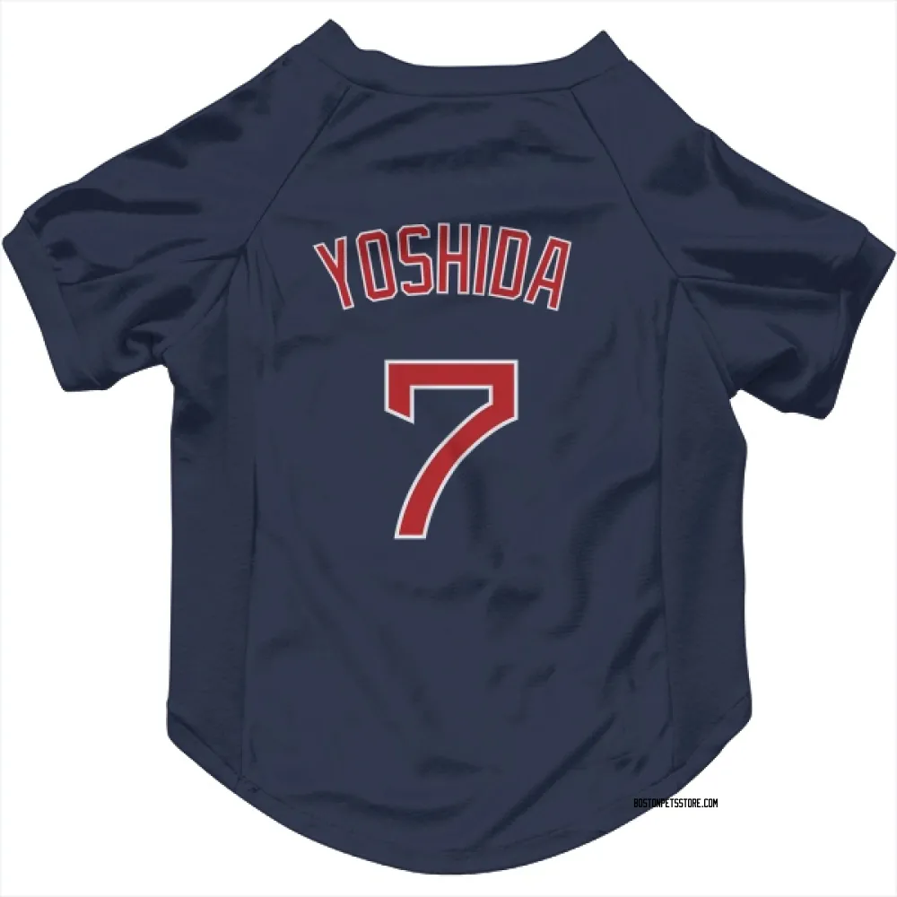 Boston Red Sox Masataka Yoshida Navy Pet Jersey for Dog & Cat