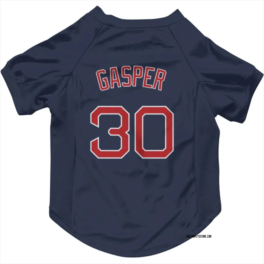Boston Red Sox Mickey Gasper Navy Pet Jersey for Dog & Cat