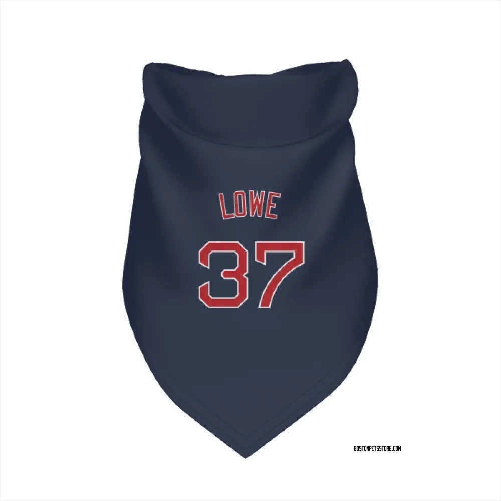Boston Red Sox Nathaniel Lowe Navy Pet Bandana for Dog & Cat