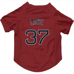 Boston Red Sox Nathaniel Lowe Red Pet Jersey for Dog & Cat