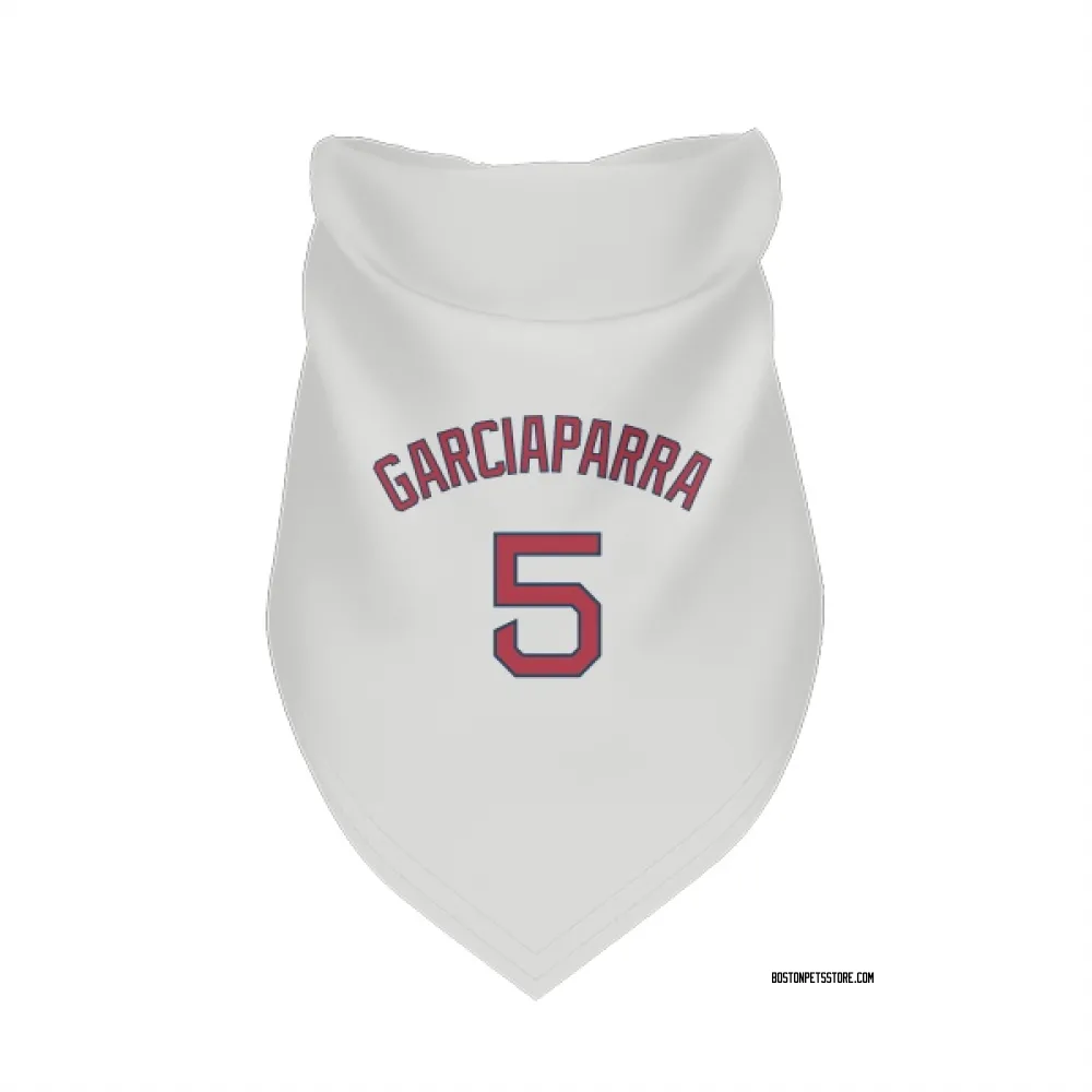 Boston Red Sox Nomar Garciaparra White Pet Bandana for Dog & Cat