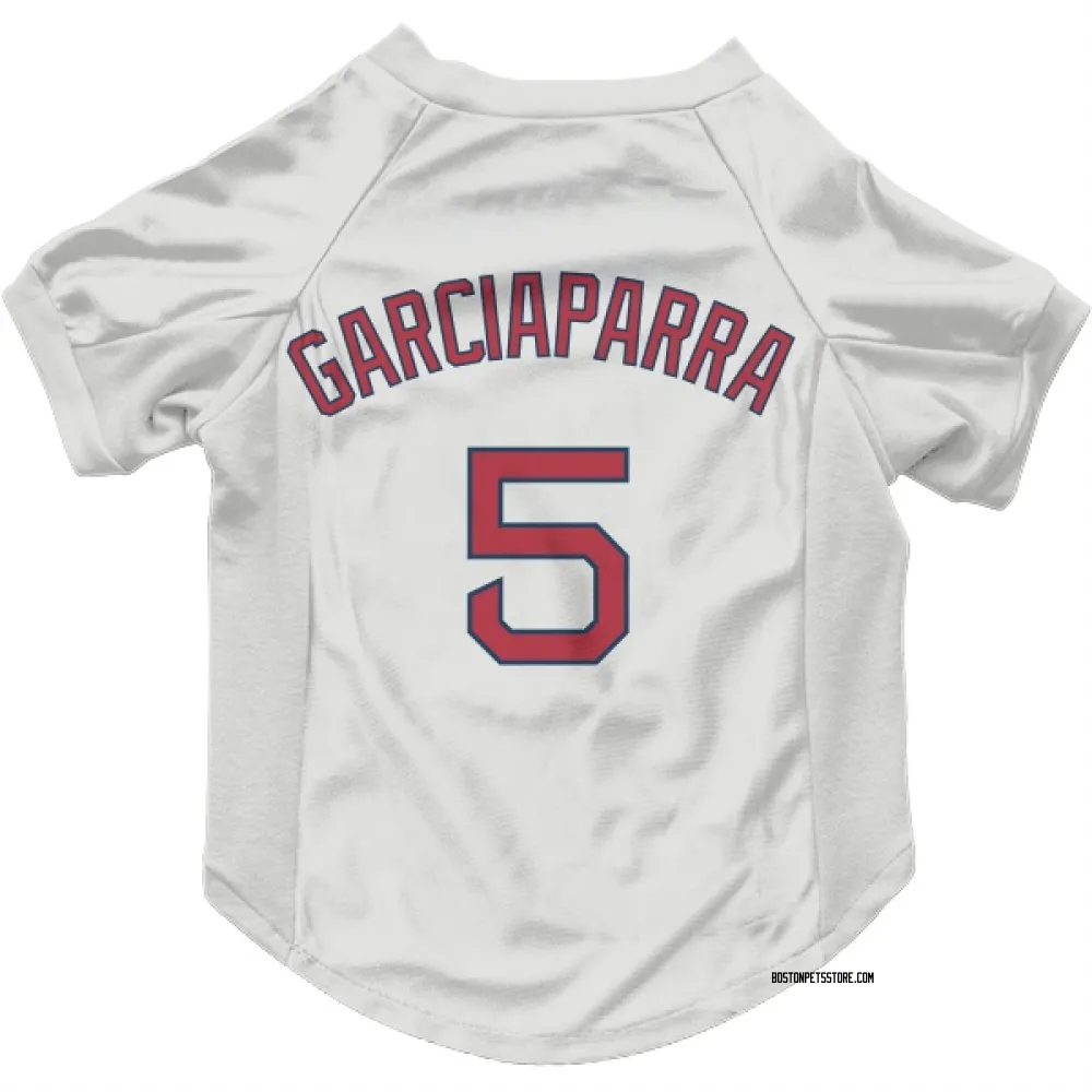 Boston Red Sox Nomar Garciaparra White Pet Jersey for Dog & Cat