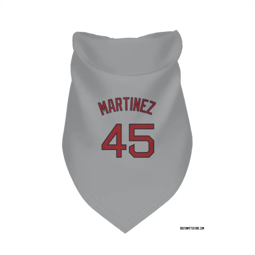 Boston Red Sox Pedro Martinez Gray Pet Bandana for Dog & Cat