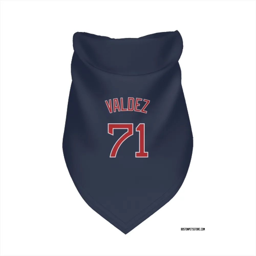 Boston Red Sox Phillips Valdez Navy Pet Bandana for Dog & Cat