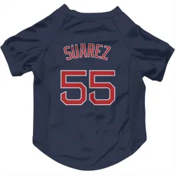 Boston Red Sox Ranger Suarez Navy Pet Jersey for Dog & Cat