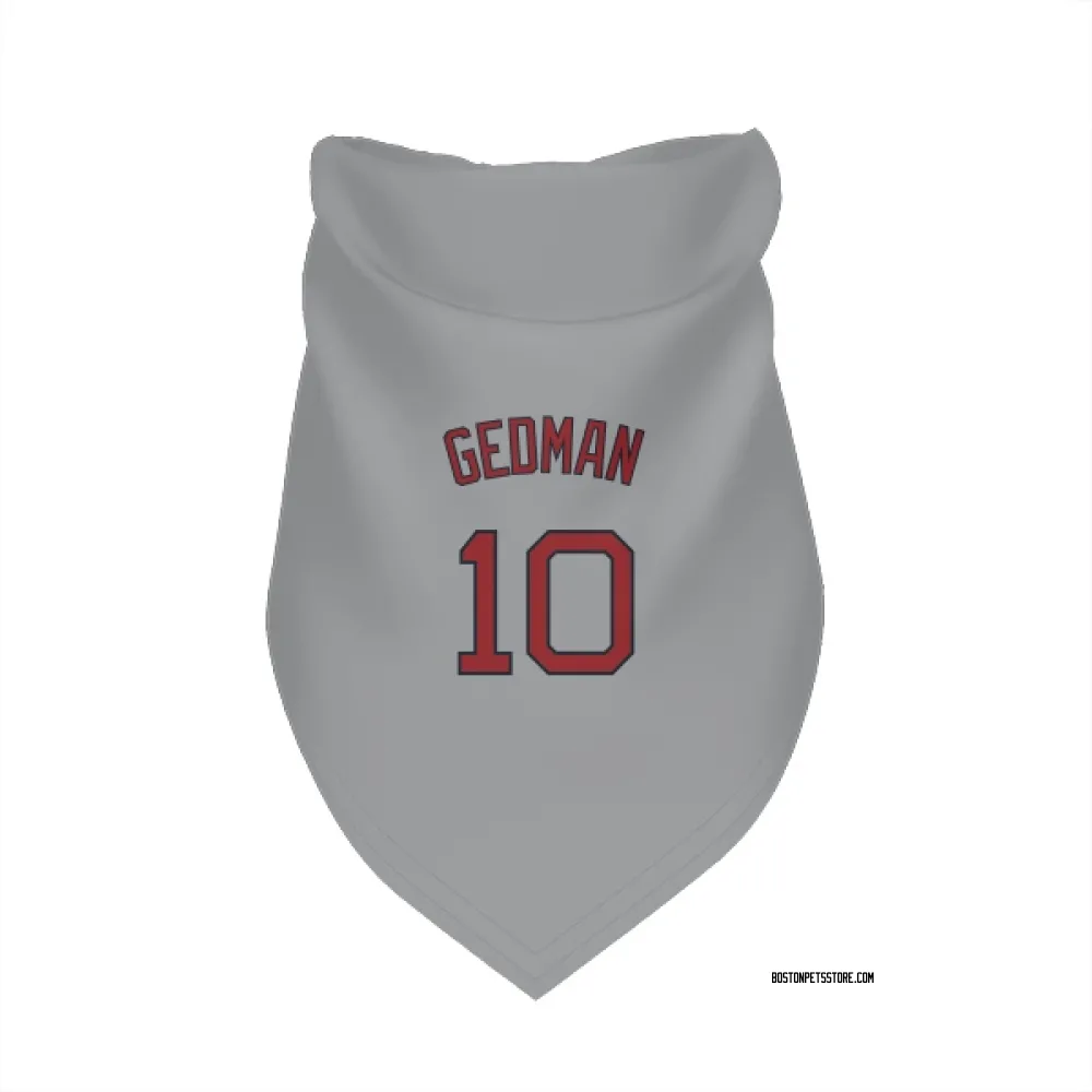 Boston Red Sox Rich Gedman Gray Pet Bandana for Dog & Cat